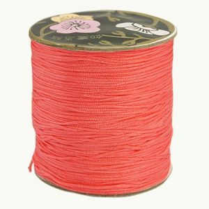 Macrame Cord - Coral - Riverside Beads