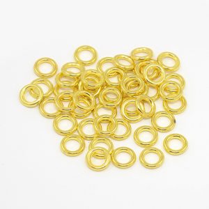Ring Spacer Beads - Gold