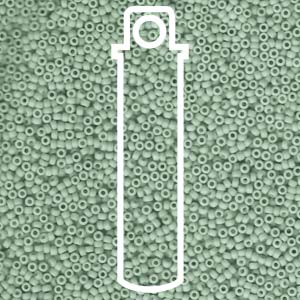 Size 15/0 Miyuki Seed Beads - Matte Seafoam - Riverside Beads