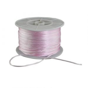 Satin Cord - Baby Pink - Riverside Beads