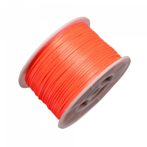 Satin Cord - Orange - Riverside Beads