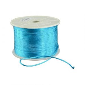 Satin Cord - Sea Blue - Riverside Beads