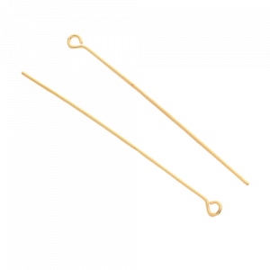 30mm Eyepin - Gold Plated - Riverside Beads