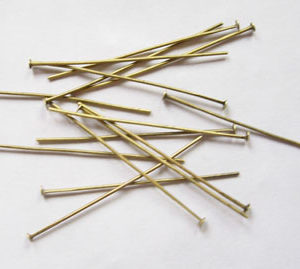 50mm Antique Bronze Headpin - Riverside Beads