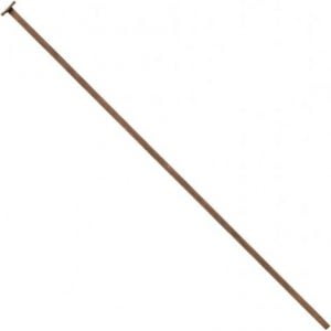 50mm Flat End Headpin - Copper