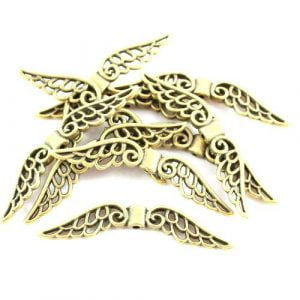 Wings Large Filigree Antique-Riverside Beads
