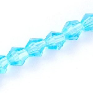 Crystal Bicone Bead - Aquamarine