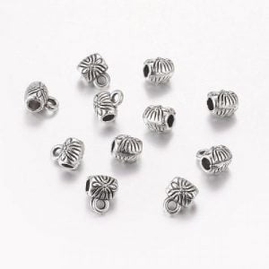 7mm Silver Plated Barrel Bail
