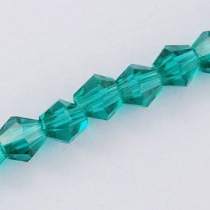 Crystal Bicone Bead - Teal