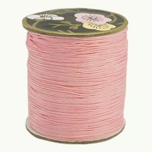 Macrame Cord - Baby Pink - Riverside Beads
