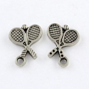 Tennis Racket Charms - Riverside Beads
