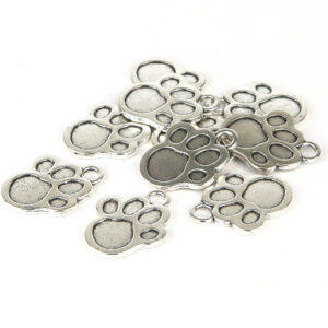 Paw Print Charms - Riverside Beads