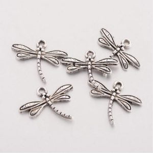 Dragonfly Charms - Silver