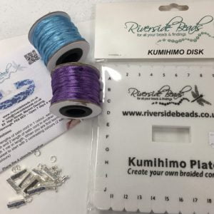 Kumihimo Square Starter Kit - Riverside Beads