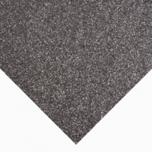 Glitter Felt Sheet - Pewter - Riverside Beads