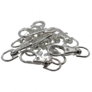38mm silver bag charm - Riverside Beads