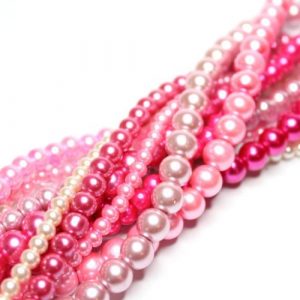 Pink Blush Bead Collection-riverside beads