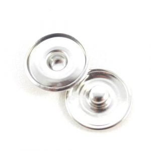 Popper Mount - Silver - Riverside Beads