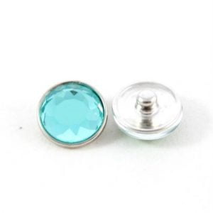 Popper Charm Gem - Teal