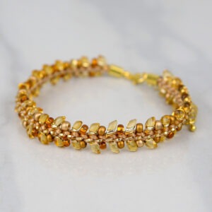 Prumihimo Magatama Bracelet Kit -Riverside Beads