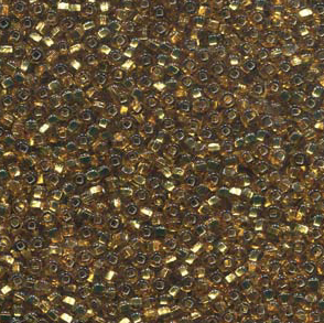 Size 6/0 Preciosa Seed Beads - S/L Gold