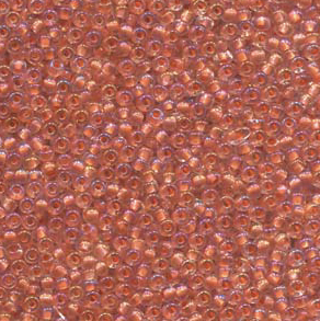 Size 6/0 Preciosa Seed Beads - Peach Cylon AB
