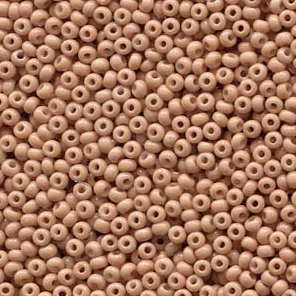 Size 8/0 Preciosa Seed Beads - Opaque Wheat
