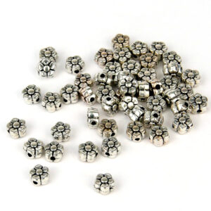 Tibetan Flower Beads - Riverside Beads