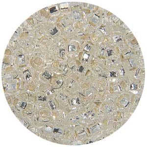 8/0 Preciosa Seed Beads Crystal - Riverside Beads