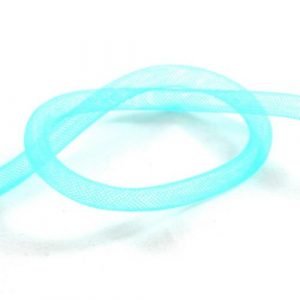 Stardust Mesh - Aqua - Riverside Beads