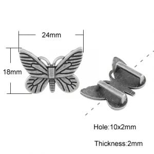 Butterfly Slide Charms - Riverside Beads