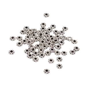 Tibetan Style Flower Spacer - Riverside Beads