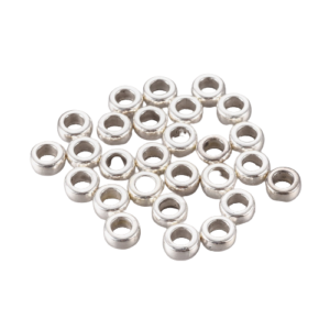Tibetan Style Rondelle Spacer - Riverside Beads