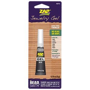 Zap Gel Glue 3g - Riverside Beads