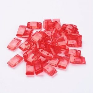 Carrier Beads - Red Rose