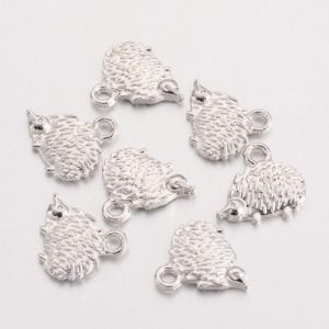 Hedgehog Charms - Silver