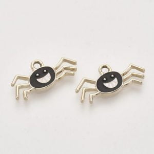 Spider Charms - Black - Charms - Riverside Beads
