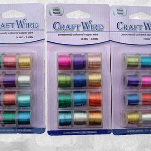 Assorted Coloured Craft Wire - Riverside Beads