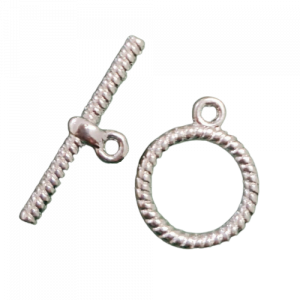15mm Toggle Clasp Round - Riverside Beads