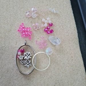 Pink Beaded Suncatcher Kit- Riverside Beads