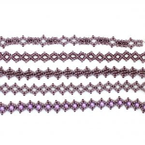 Purple Bracelet Beading Kit - Riverside Beads