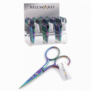 Milward Rainbow Embroidery Scissors - Riverside Beads