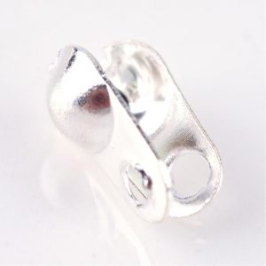 Silver Clam Shell Calotte - Riverside Beads