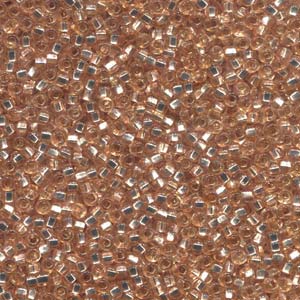 Size 8/0 Preciosa Seed Beads - Czech S/L Champagne - Riverside Beads