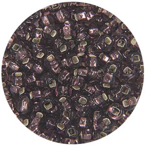 Size 8/0 Preciosa Seed Beads - S/L Purple - Riverside Beads