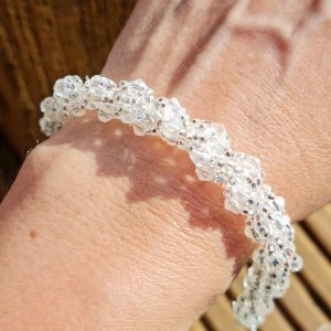 Clear Spiral Bracelet Kit - Riverside Beads