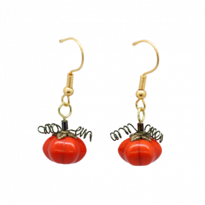 Pumpkin Earring Charm Kit - Riverside Beads