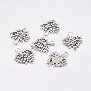 Silver Tree 1 Charms - Riverside Beads