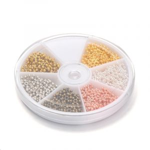 8mm Sparkle Spacer Beads - Riverside Beads