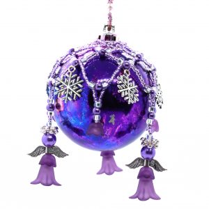 Beaded Angel Bauble- Riverside Beads